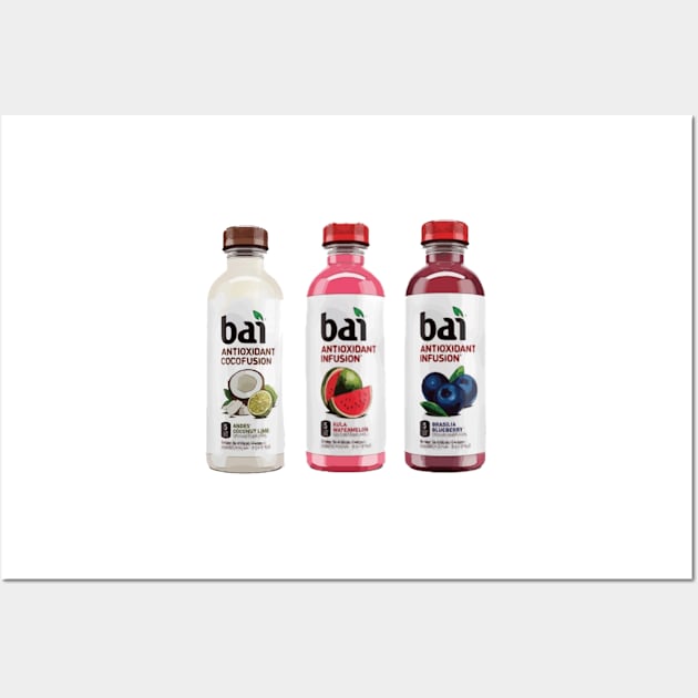 Bai Drink Trio Wall Art by Biscuit25